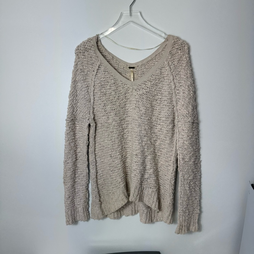 Free People Oversize loose fit sweater size xs 1936